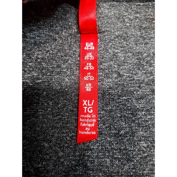 SPANX Gray Heather Capri Trendy Slimming Leggings Size XL - Picture 5 of 11